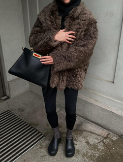 Двусторонняя куртка-дубленка Tigrado