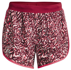 Женские Шорты теннисные Under Armour Women's Under Armour Fly By 2.0 Printed Short - красный
