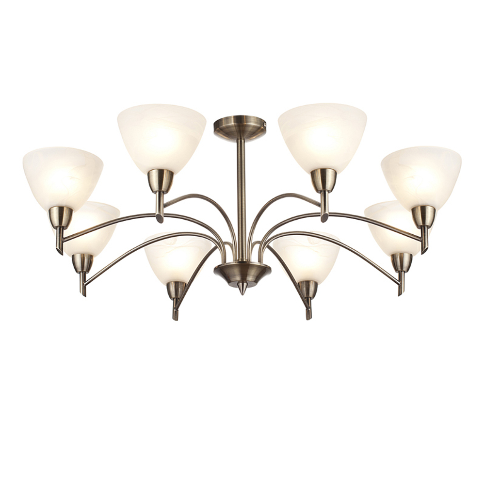 Люстра 2004/8P Brass