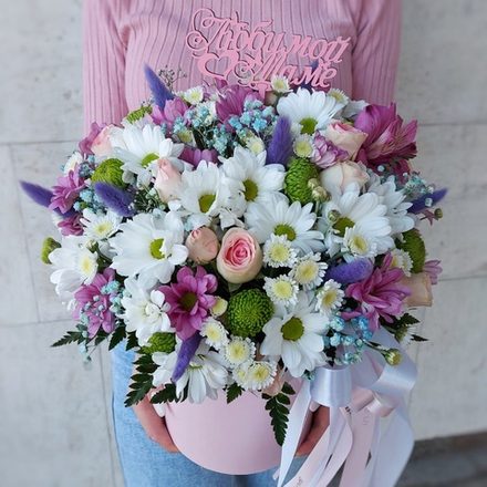 Композиция в розовой гамме