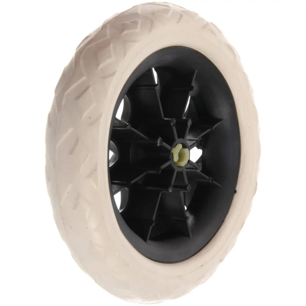 Тележка хозяйственная с сумкой (93*30*34см, колеса 16см,грузоподъемность до 30 кг) Черная