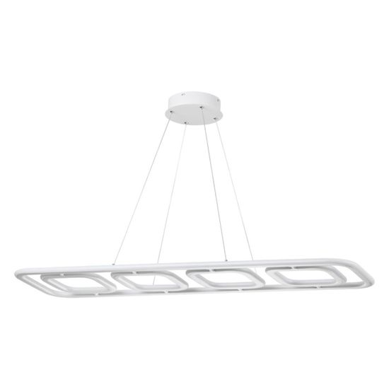 359184 OVER NT23 312 белый Светильник подвесной диммируемый, в комплекте пульт ДУ IP20 LED 4000К 175W 220V ONDO