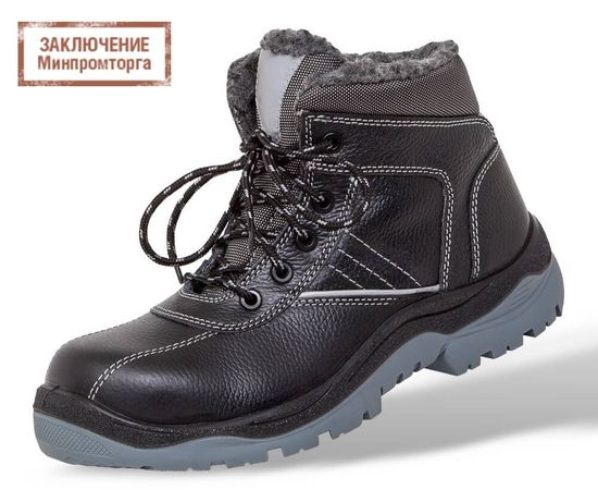 Ботинки "Барс" шерст.мех, ПУ/ТПУ