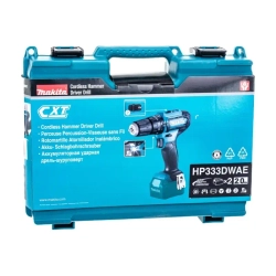 Makita HP333DWAE шуруповерт аккумуляторный ударный (2 x 2 Ач, ЗУ)