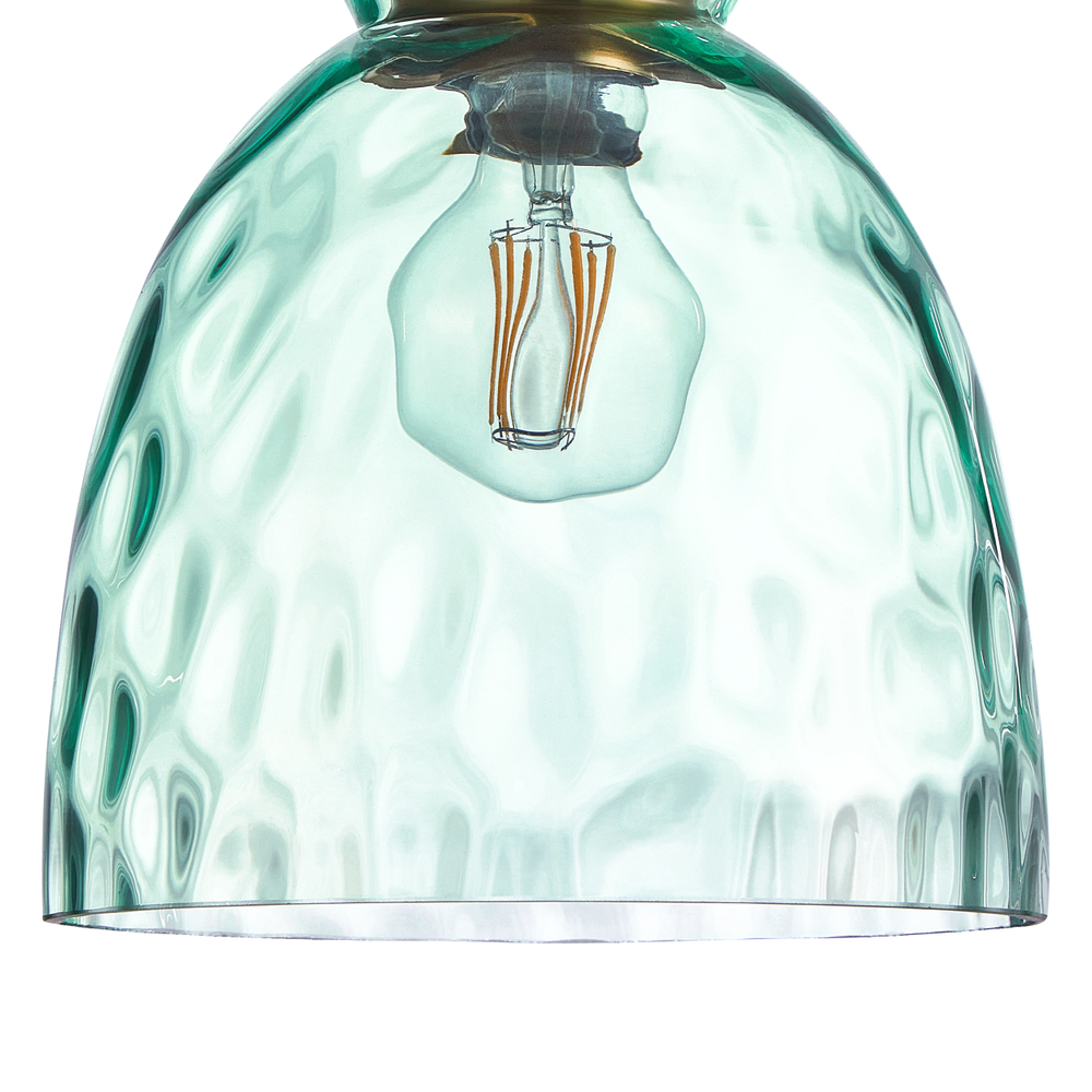 806114 Подвес NUBELLA 1х12W (led) E27 ЧЕРНЫЙ/БРОНЗА/ГОЛУБОЙ