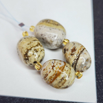 Океаническая яшма, риолит, крупная галтовка, ~12-15 мм, подобранный набор, цена за набор на фото