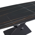 Стол DT-2017 черная керамика MR32 (180)