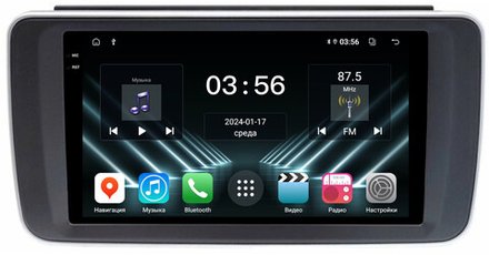 Магнитола для Nissan Leaf 2 ZE1 2017-2024+ - FarCar DX9-9632 монитор 9.5" IPS на Android 13, 4+64Гб, CarPlay