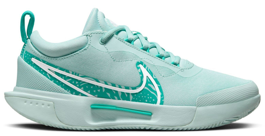 Женские Кроссовки теннисные Nike Zoom Court Pro Clay - jade ice/white/clear jade