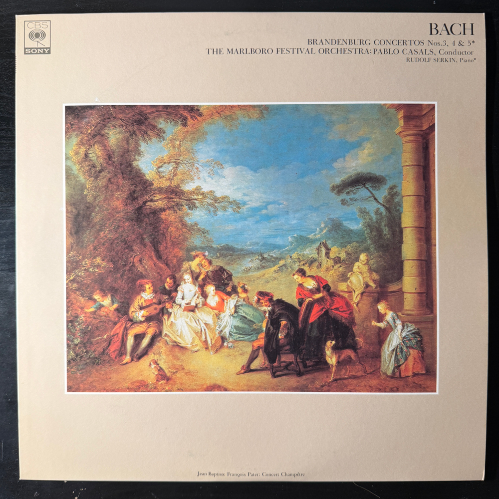 Бах - Бранденбургские концерты 3, 4 и 5 (Япония)