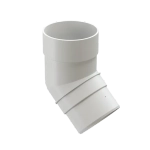 Колено 45˚ для водосточной трубы Premium