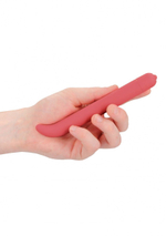 Розовый компактный вибростимулятор G-Spot Vibrator - 16 см. (Цвет: розовый)