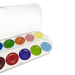 Краски акварельные карамельные 24 цвета, набор детских красок для рисования и творчества, Gaspar