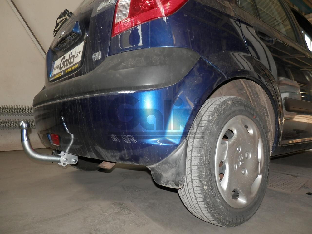 Оцинкованный фаркоп на Hyundai Getz 2006-2011 (без электрики), Galia H068A