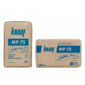 Штукатурка гипсовая Кнауф МП 75 серая 30 кг
