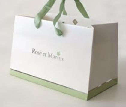 Пакет подарочный medium bag Пакет 26 x Rose & Marius 26x16x14 Разноцветный