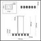 Подвесная люстра Odeon Light MIRAGE 5029/40L