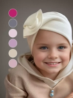 Повязка на голову трикотажная детская