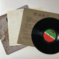 Винтажная виниловая пластинка LP Led Zeppelin IV (Japan 1976) (No Obi) Black Dog P-10125A