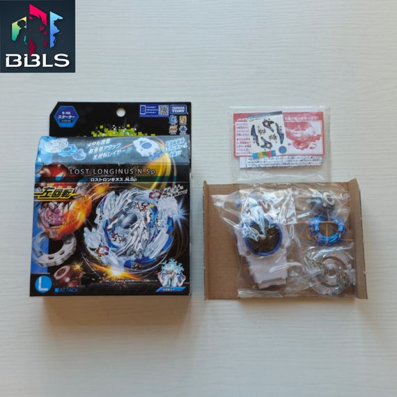 Волчок и лаунчер Lost Longinus Nine Spiral B66 от Takara Tomy