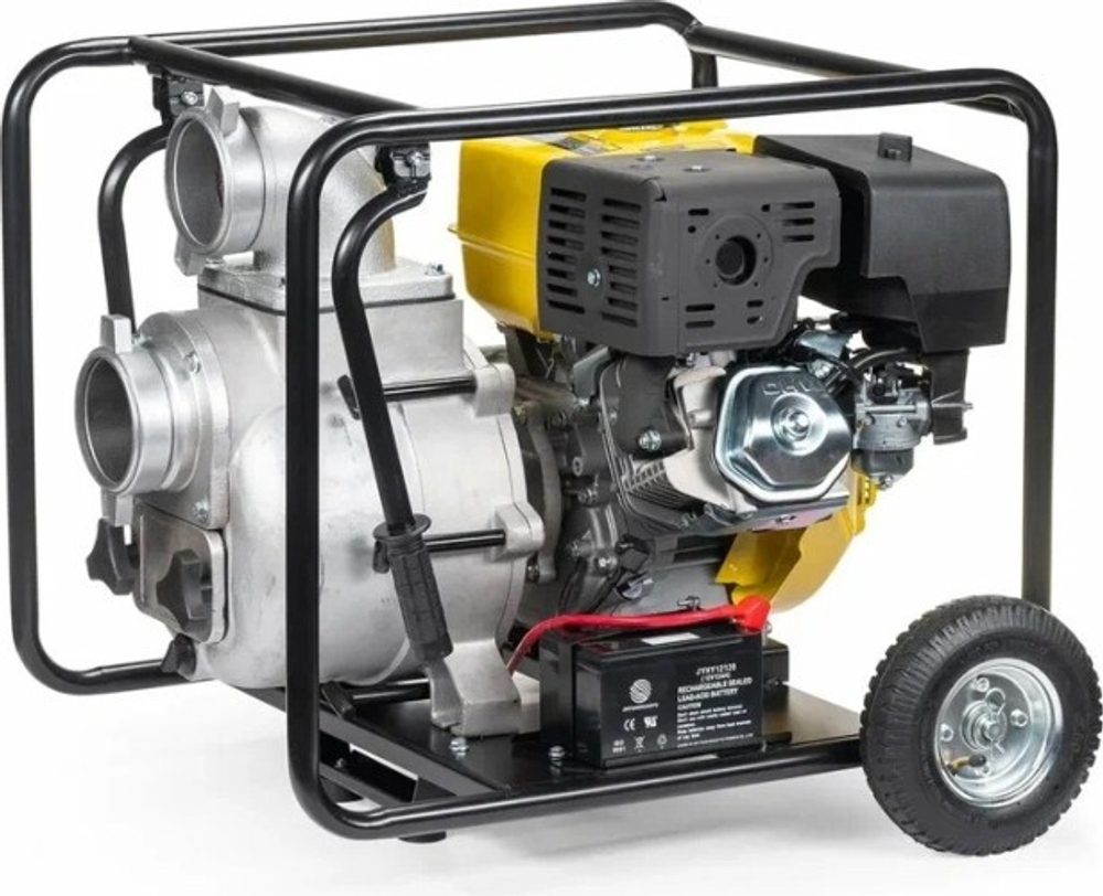 Мотопомпа бензиновая CHAMPION GTP101E для грязной воды