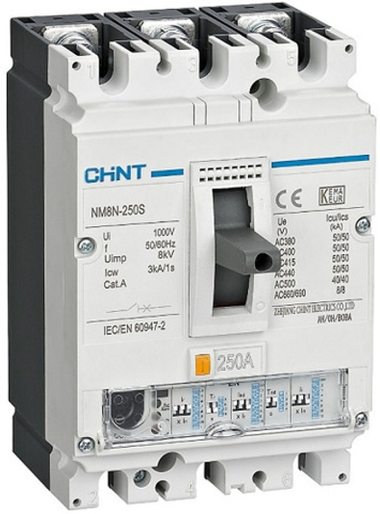 Автоматический выключатель в литом корпусе CHINT 271354