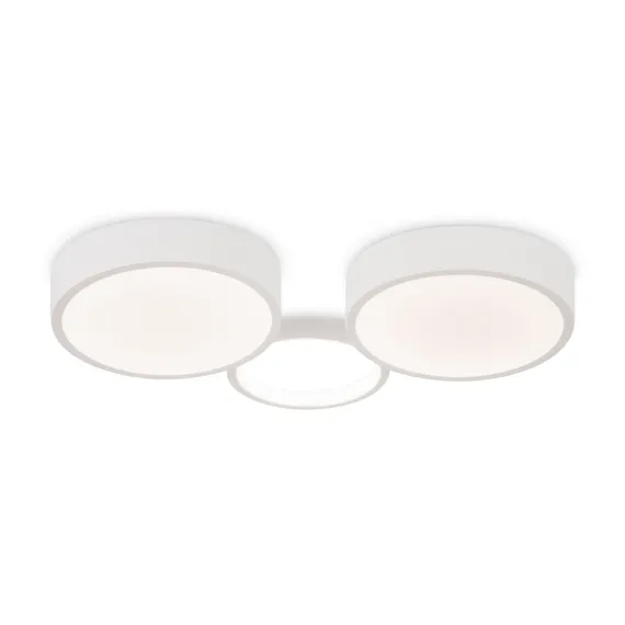 Потолочный светильник FR6080CL-L76W Молекула / Molecule 56 Вт LED с пультом ДУ Freya fr6080cl-l76w