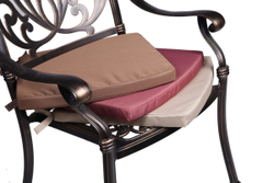 Комплект мебели из литого алюминия стол Палм(100см) + 4 кресла Феникс