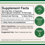Double Wood Supplements - Cissus Extract - 150 x 500 mg capsules