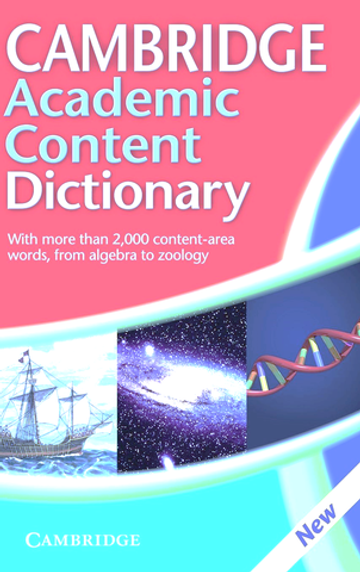 Cambridge Academic Content Dictionary HB