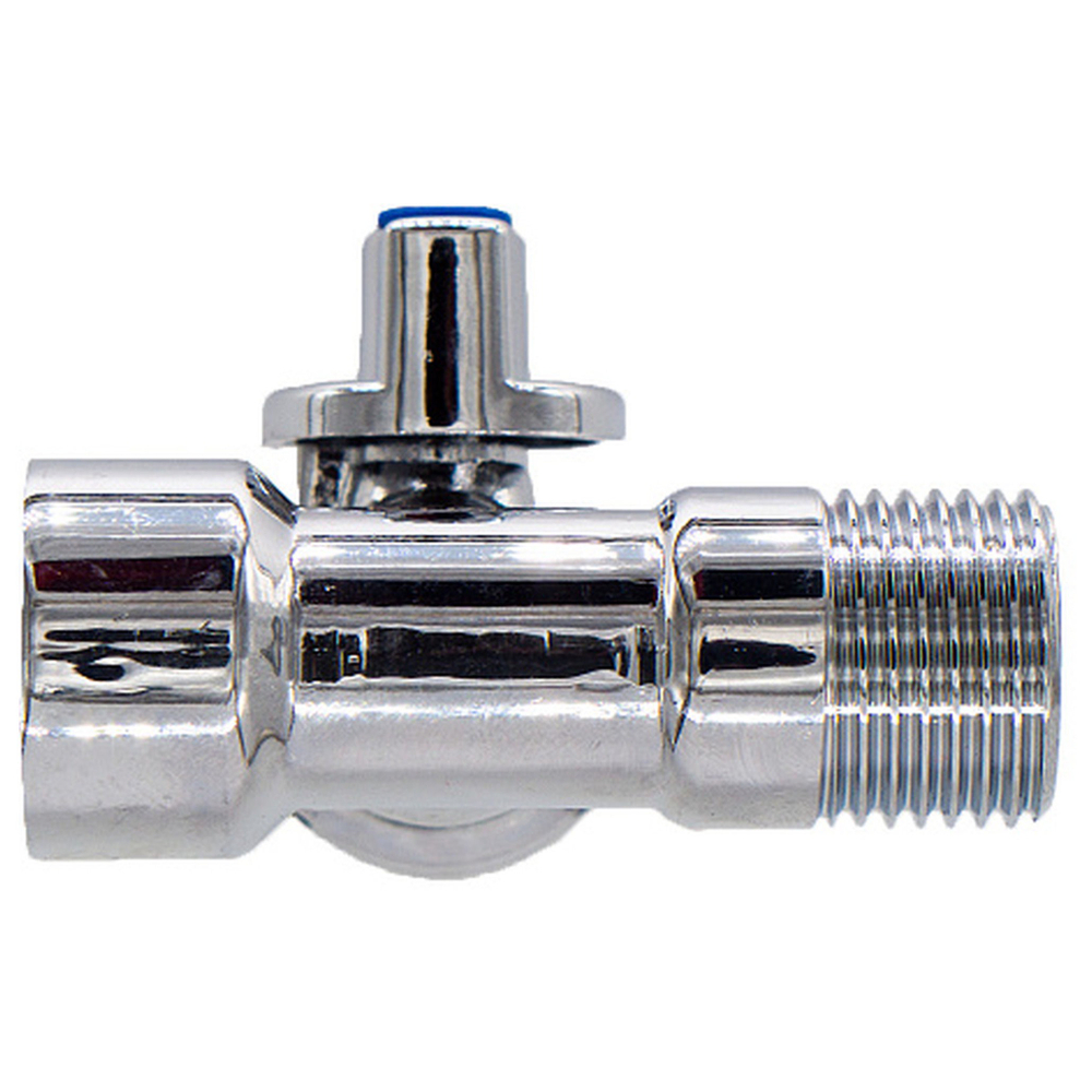 Кран CTM шар. д/быт. прибор. 1/2"х3/4"х1/2" г/ш/ш бабочка, хром CA3H1234