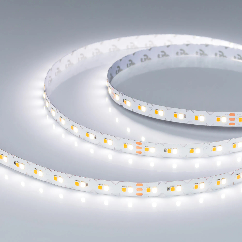 Светодиодная лента RZ-A140-10mm 24V White-MIX (15 W/m, IP20, 5m) (Arlight, Изменяемая ЦТ) 063092
