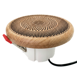 Влагостойкий динамик Steam & Water - SW MINI WOOD для бани, сауны, хамама, катера, яхты, влажных помещений