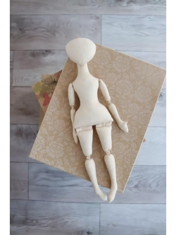 Бумажная выкройка тела интерьерной куклы Маргарита