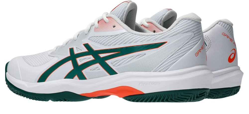 Мужские кроссовки для Падел Asics Game FF Padel - white/jewel green