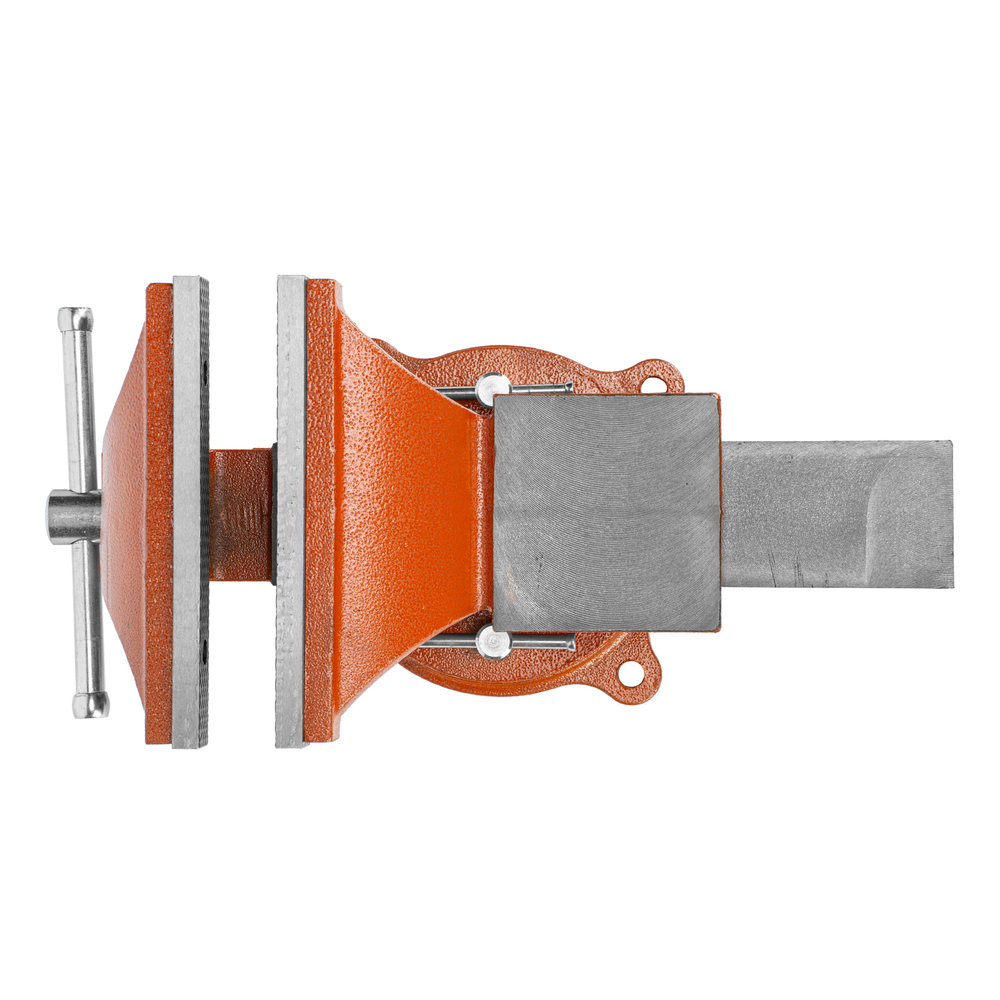 Тиски слесарные, 200 мм, поворотные, с наковальней Sparta