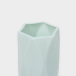 Ваза для цветов, пластик, 7×7×20.8 см, зелёная