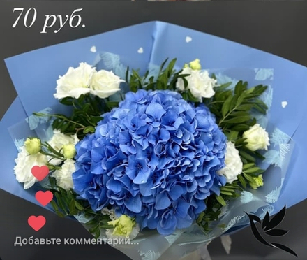 Гортензия в оформлении