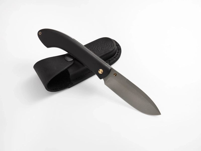 Складной нож "Пеликан", сталь Х12МФ, рукоять граб