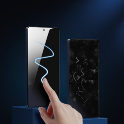 Стекло "Антишпион" от Dux Ducis для смартфона Samsung Galaxy S25 Ultra, серия PRIVACY-S Full Screen Glass