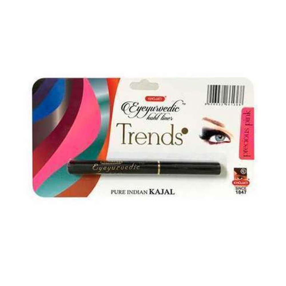 Карандаш для глаз Khojati Trends Precious Pink с маслом Гхи, цвет драгоценный розовый, 0,25 гр