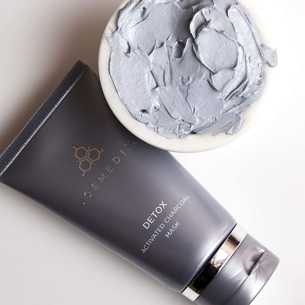 Детокс активированный уголь маска Cosmedix DETOXActivated Charcoal mask 74г