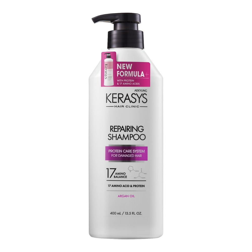 [KeraSys] Repairing shampoo - Шампунь для волос восстанавливающий, 600 мл