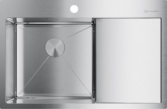 Мойка Akisame 78-IN-L нерж.сталь/нержавеющая сталь(арт.4973060)