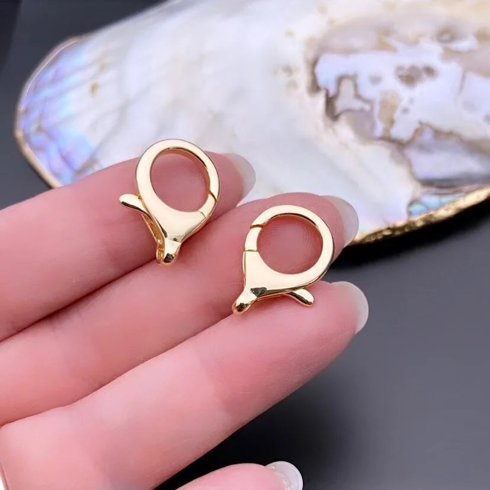 010677-з Карабин-лобстер 20*13мм, позолота