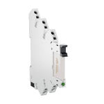 Ультратонкое реле Prompower PG2RV-SR500 DC24 Пружинные клеммы, номинальный ток 6А, управление 24VDC