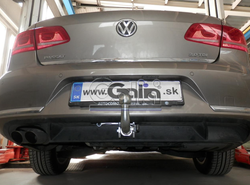 Фаркоп оцинкованный Galia V071A для Volkswagen Passat B6 2005-2010, Passat B7 2010-2015, Passat CC 2012-, Passat Alltrack B7 2012-2015(паспорт и сертификат в комплекте)(без электрики)