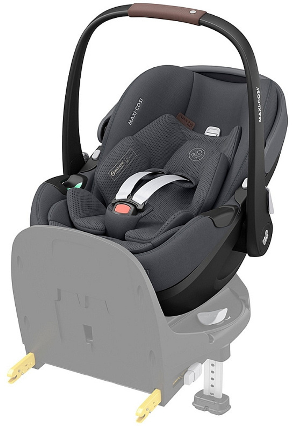 Коляска детская Maxi-Cosi Oxford Plus 3 в 1 с автокреслом Pebble 360 Pro Twillic Graphite 1978390110 PlusTwillic Black/Черный