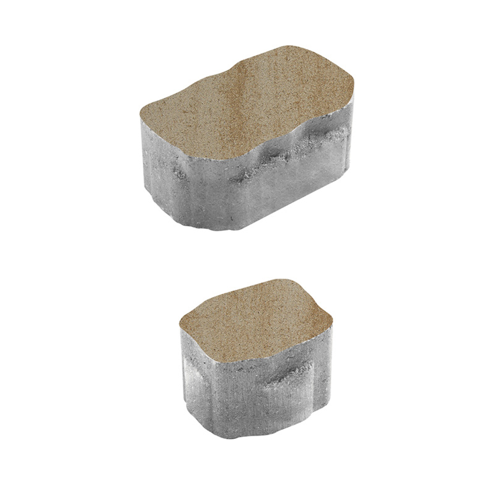 Тротуарная плитка Арена - Искусственный камень Степняк, комплект из 2 видов плит