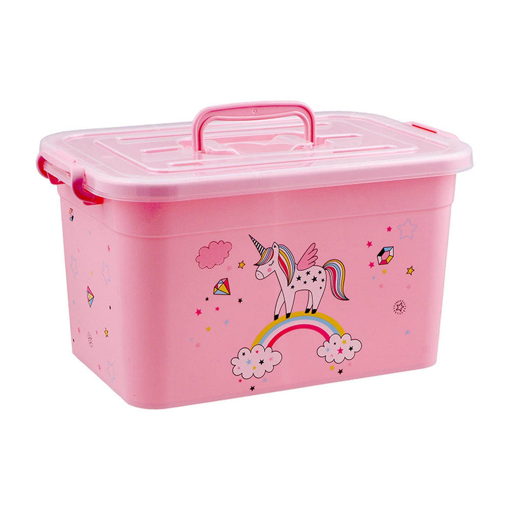 Ящик детский "РАДУГА" 355*235*190 арт. С81001 ПОЛИМЕРБЫТ